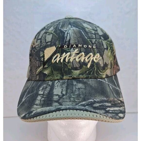 Diamond Vantage Camo Strapback Hat Cap - Picture 1 of 7